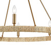 Elk Lighting Abaca 8-Light Chandelier in Satin Brass 32416/8